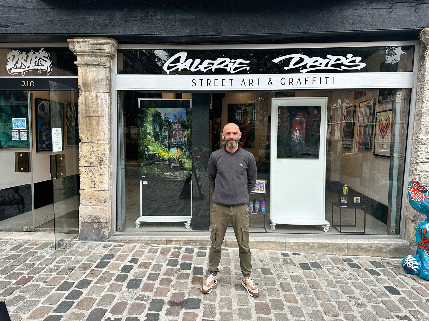 Guillaume Dubourg prône l’esprit graffiti à la Galerie Drip’s